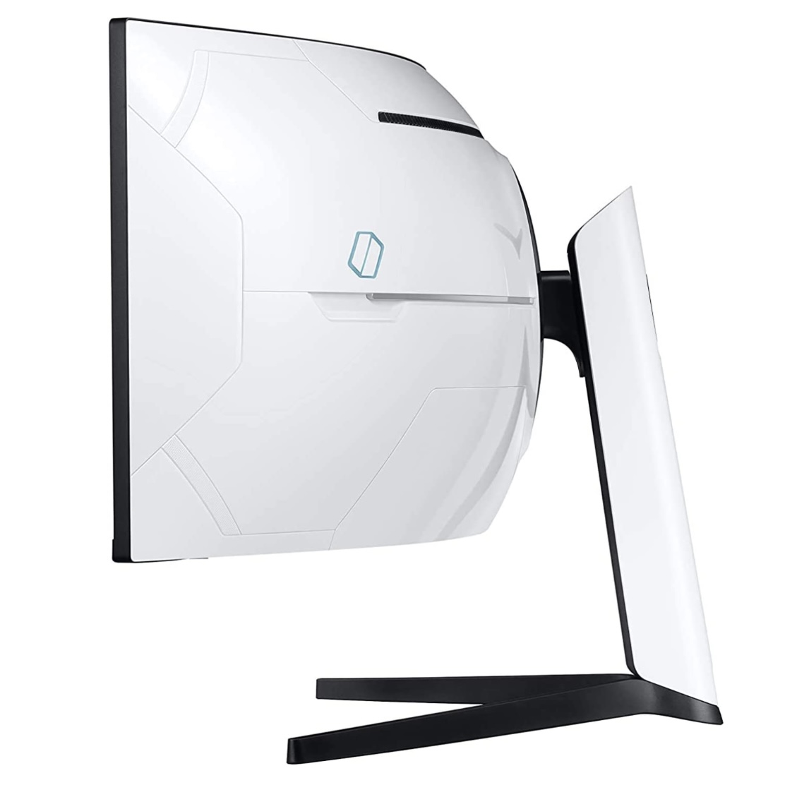 Samsung Odyssey G9 (C49G93TSSU) 49 Inch 240Hz Gaming Monitor (5,120 x 1,440 pixel, 1ms, QLED, DQHD, 1000R, Dual Monitor, HDR, G-Sync Compatible, Ultrabwide) White/Black [Energy Class G - Image 2