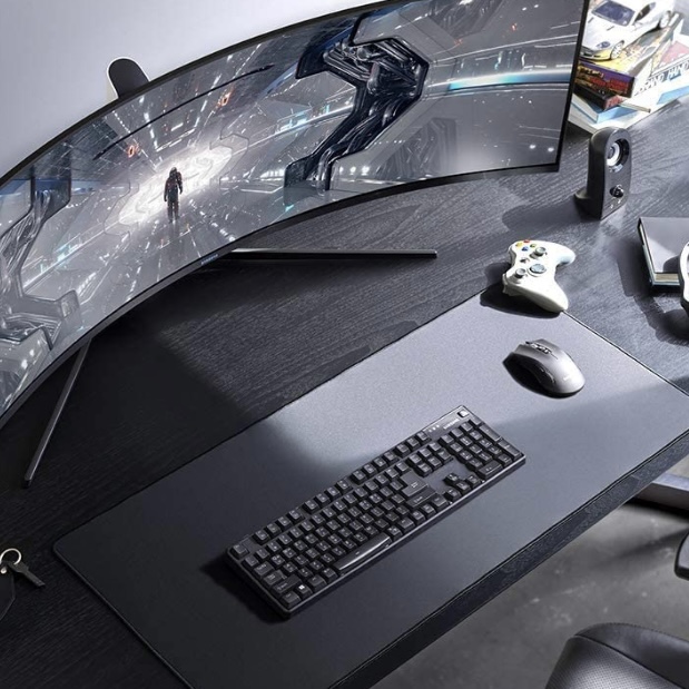 Samsung Odyssey G9 (C49G93TSSU) 49 Inch 240Hz Gaming Monitor (5,120 x 1,440 pixel, 1ms, QLED, DQHD, 1000R, Dual Monitor, HDR, G-Sync Compatible, Ultrabwide) White/Black [Energy Class G - Image 4