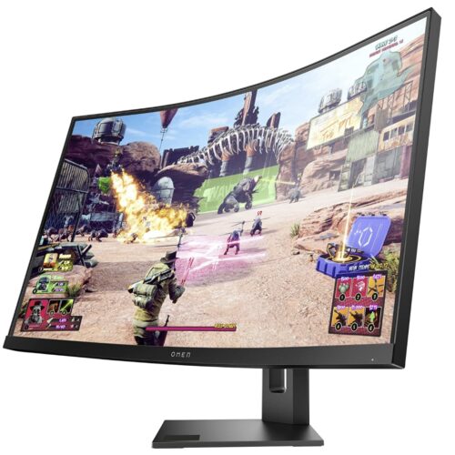 HP OMEN 27c Gaming Monitor 27" HDR QHD with LED Backlight (HDMI/DisplayPort, 2560x1440, 16:9, 240Hz, 1ms, AMD FreeSync 2.0) [Energy Class G]