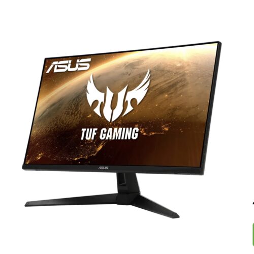 Asus 90Lm0500-B01370 Tuf Gaming Vg27Aq Hdr Monitor, 27" Wqhd (2560X1440), IPS, 165Hz*, Extreme Low Motion Blur Sync G-Sync Compatible, Adaptive-Sync, 1Ms (Mprt), Hdr10 [Energy Class A]