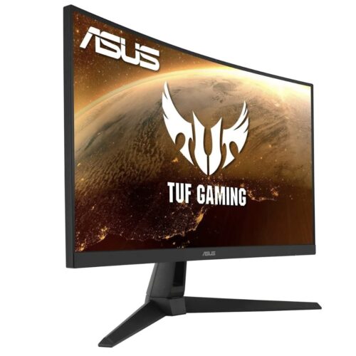 ASUS TUF Gaming VG27VH1B Full HD Curved Monitor 27 inch, 165 Hz, 1ms MPRT, FreeSync Premium, VA Panel, 16:9, 1920x1080, HDMI, D-Sub