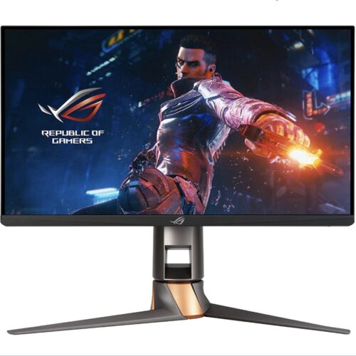 ASUS ROG Swift PG259QN 360Hz 62.23cm (24.5") eSports gaming monitor (Full HD, Fast IPS, Nvidia G-Sync, HDR, HDMI, DisplayPort, 1ms response time) black [Energy Class F]