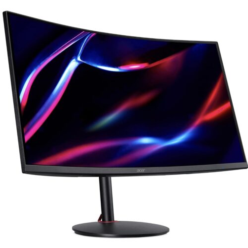 Acer Nitro ED320QRS Gaming Monitor 31.5" (80cm screen) Full HD, 165Hz DP, 144Hz HDMI, 1ms(VRB), 2xHDMI 1.4, DP 1.2, Curved, HDMI/DP FreeSync Premium, black [Energy Class F]