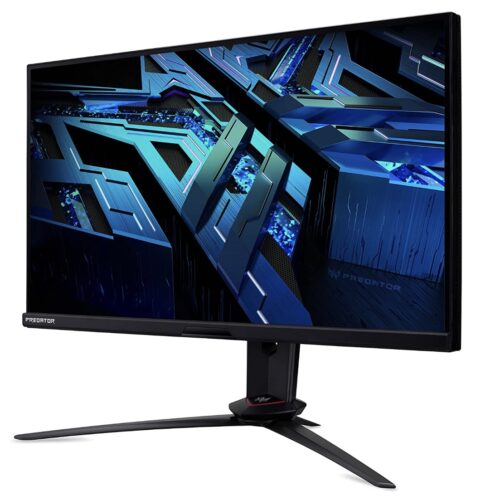 Acer Predator XB273UNV Gaming Monitor 27 inch (69cm screen) WQHD, 170Hz OC DP, 144Hz DP/HDMI, 1ms (G2G), 2xHDMI 2.0, DP 1.2, height adjustable, swivel, GSync compatible, HDMI VRR, black [Energy Class G]