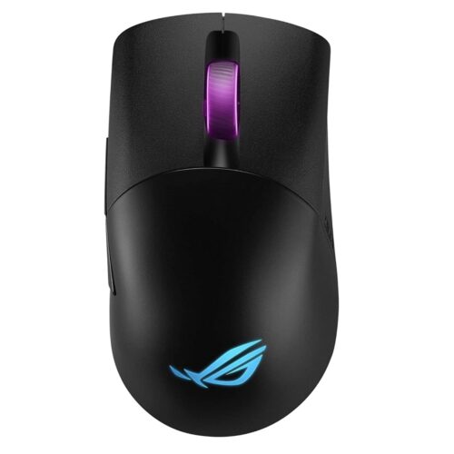 ASUS ROG Keris Wireless Gaming Mouse (wireless or wired to use, 16,000 dpi, 400 ips, 1000 Hz samp speed light, Aura RGB lighting)