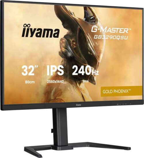 iiyama G-Master GB3290QSU-B1 32” Quad HD IPS 240Hz Gaming monitor