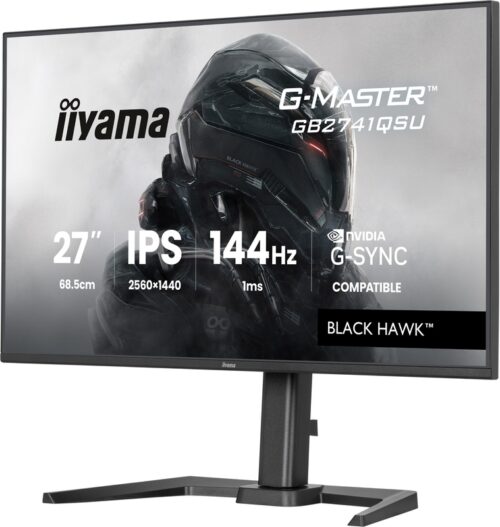 iiyama G-Master GB2741QSU-B1 27" Quad HD IPS 144Hz Gaming monitor