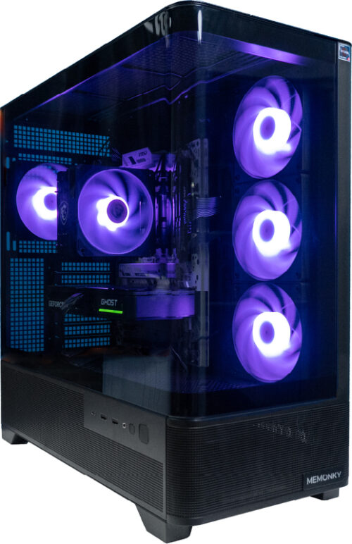 MEMONKY P1 Ryzen 5 7500X3D RTX 5060 Desktop Gaming PC
