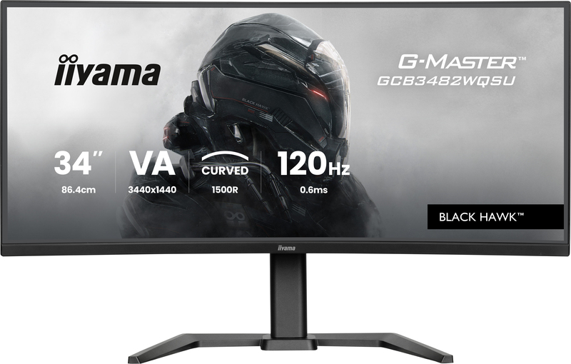 iiyama G-Master Black Hawk GCB3482WQSU-B1 34" Utra Wide Quad HD 120Hz VA Gaming monitor - Image 2