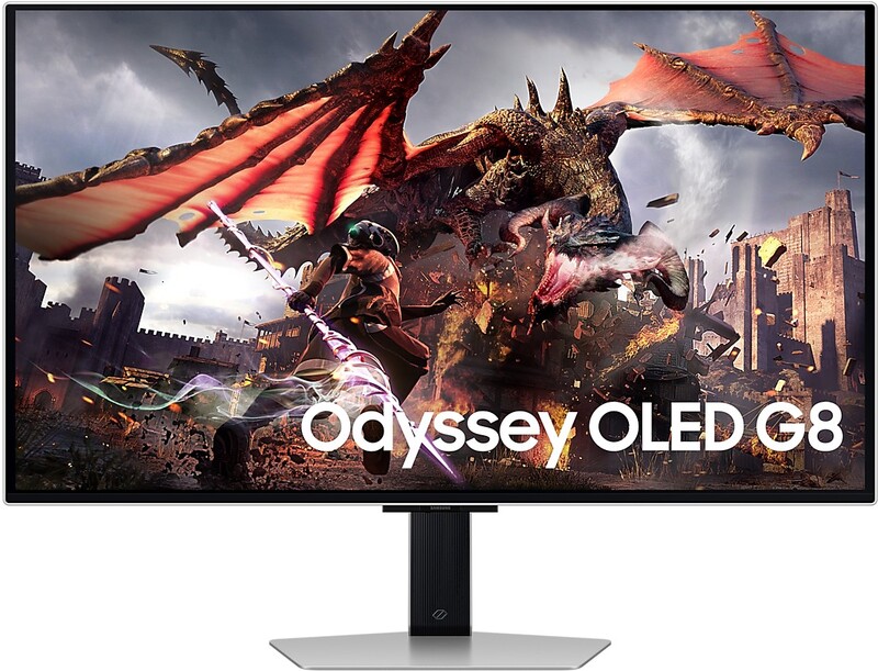 Samsung Odyssey G8 LS32DG802SUXEN 32" 4K Ultra HD 240Hz OLED Gaming Monitor - Image 2