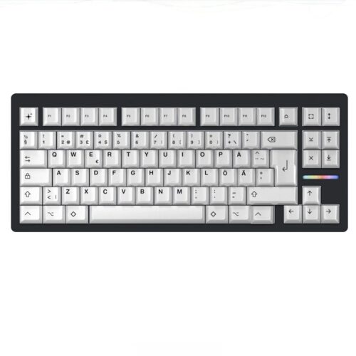 Wooting 80HE ISO + BoW Keycaps