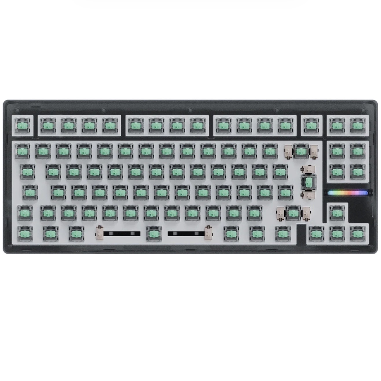 Wooting 80HE Ghost ISO + BoW Keycaps - Image 3