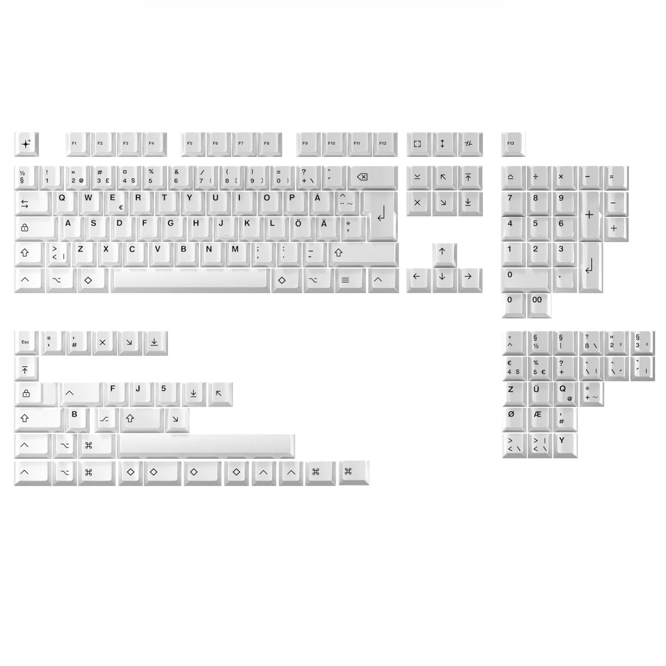 Wooting 80HE Ghost ISO + BoW Keycaps - Image 2