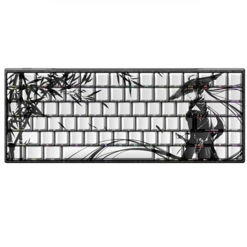 WLMouse YING75 HE Forged Carbon Fiber Keyboard - White [Gateron Nightfall]