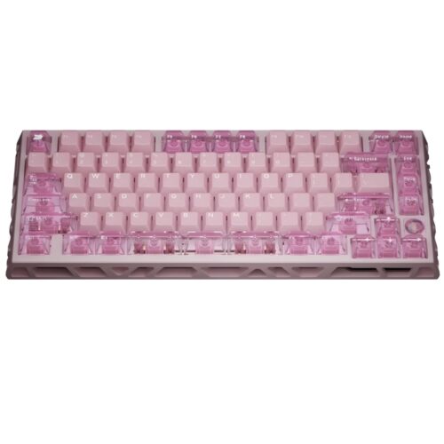 New Gateron x Sikakeyb FORT 75 Limited Edition Magnetic Keyboard - Pink