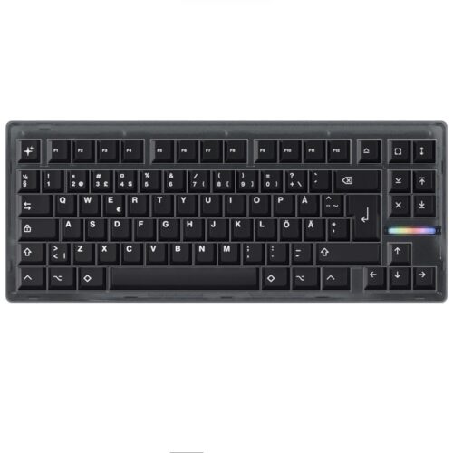 Wooting 80HE Ghost ISO + WoB Keycaps