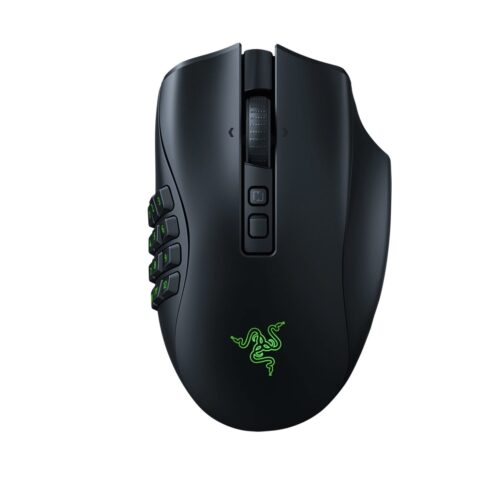 Razer Naga V2 Pro - Wireless MMO Gaming Mouse - Black